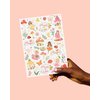 xo, Fetti Woodland Fairy Temporary Tattoos - 84 Foil Styles | Magical Princess Birthday Supplies, Forest Baby Shower Decorations, Girls Garden Accessory