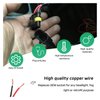 Suvnie 2 PCS 9005 9006 9012 HB3 HB4 Female Adapter Wiring Harness Sockets Wire, Car Lampholder Wire for Headlights and Fog Lights, Headlamp Fog Light Harness Connector Replacement