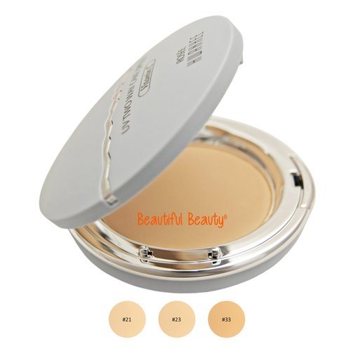 Rosee Two Way Cake(Pressed Powder) with Vitamin C plus Refill (#21 Beige)