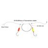 Dr.Fish 200PCs Pompano Rig Making Kit Surf Fishing Rig Accessories Bottom Rig Parts Snell Floats Fishing Beads Circle Hooks Saltwater Fishing Swivels Duo Lock Snaps