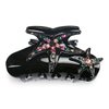 Diamond Starfish Claw Clip,Small Hair Clip for Women,Acetate Hair Clip,Small Hair Clip,Black