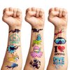100PCS Cool Scuba Diving Temporary Tattoos Stickers Ocean Summer Beach Birthday Party Favors Decorations Supplies Decor Underwater Sports Tattoo Gifts For Kids Diver Boys Girls School Prizes Carnival