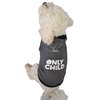 Ruff Ruff and Meow Dog Hoodie, Only Child, Black, Extra-Small