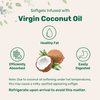 Micro Ingredients Biotin 10,000mcg w/Hyaluronic Acid 25mg | 365 Virgin Coconut Oil Softgels, Fast Release, One Year Supply, Supports Healthy Hair, Skin & Nails, Non-GMO & No Gluten