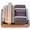 Goat Milk Soap Giftset- BOGUE BESPOKE No.13XL GreaseMonkey Blend -Serious scrubbing power soap with Essential oils of Orange & Vetiver help repair skin. Sisal Cloth, Nail Scrubber & Tray