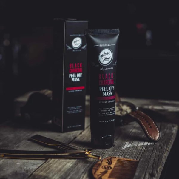 Rolda Black Charcoal Peel Off Face Mask For Men - Clearer & Smoother Skin, Purify & Detoxify Skin, Removes Blackheads, Deep Cleanse