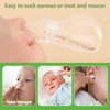haakaa Silicone Baby Nasal Aspirator | Baby Nose Cleaner | Easy-Squeeze Nose Bulb Syringe, 0m+ Newborn- BPA Free Silicone
