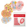 AndicAge 90pcs Adhesive Eye Patches for Kids Light Blocking Cute Design Breatnable Adhesive Bandages for Toddler, 5 Styles