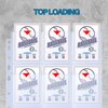 PERFORMORE 9-Pocket Trading Card Binder Sleeves for 3 Ring Binders | Yugioh, Baseball, Pokemon, Sports Card Page Protector Sheets | Plastic Top Loader Pages (25 Pack)