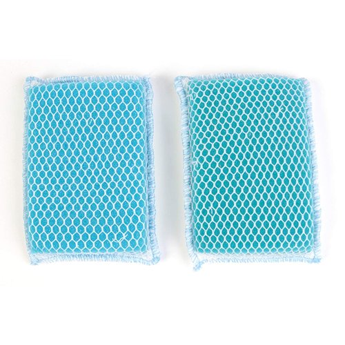 Butler Dawn Flip It Dual Sided Nylon Mesh and Cloth Kitchen Sponge, 3-pack (6 Sponges)