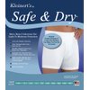 Incontinence Boxer Briefs with 6 Ply Absorbent Waterproof Panel (Small, White) - Kleinert's