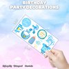 100 PCS Gender Reveal Temporary Tattoos Themed Birthday Party Decorations Favors Supplies Decor Baby Boy Or Girl Pink And Blue Tattoo Stickers Gifts For Game Kids Boys Girls Classroom School Prizes