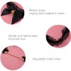 RUITASA Cat Ear Hairpins, Hairpin Bells for Girl Kitten Bunny Hair Clip Head Band for Christmas Ornaments(Black)