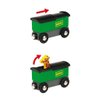 BRIO World - 33722 Safari Train | Interactive Toy Train Set for Kids Age 3 and Up | Environmentally Conscious | Engine and Animal Wagons Included