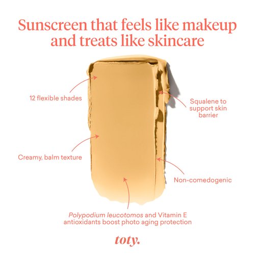 Ilumina CC Creamy Compact SPF 50+ Mineral Broad Spectrum Sunscreen for Face - Tinted Blurring Balm SPF- Matte, Light Coverage - Water & Sweat Resistant - All Skin Types - By Sofia Vergara, 10g 2W