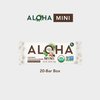 ALOHA Organic Plant Based Protein Bar MINIS |Coconut Chocolate Almond | 20 Count, 24g Bars | Vegan, Low Sugar, Gluten Free, Paleo, Low Carb, Non-GMO, Stevia Free, Soy Free, No Sugar Alcohols