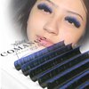 Color Easy Fan Lashes 0.07 D Curl Ombre Blue Volume Lash Extensions 9-16mm Mixed Lash Tray Color Lashes Extension Self Fanning 2D-10D Volume Eyelash Extensions by CoMango