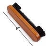 GSE Games & Sports Expert 2-Piece Solid Wood Billiard Pool Table Brush and Rail Brush Set, Billiards Pool Table Cleaning Tools, Billiard Pool Table Accessories (Oak)