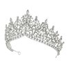 SAMKY Wedding Headpiece Rhinestone Crystal Bridal Tiara for Women Bride Hair Pieces