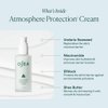OSEA Atmosphere Protection® Cream 2oz - Lightweight Face Moisturizer for Fast-Absorbing Hydration - Smooths with Niacinamide, Shea Butter, and Undaria Seaweed - Ideal Under Sunscreen or Makeup