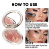 SINART Baked PRO Blush. Brighten Lighting Highly Glow Marbleized Blush. Lightweight Shimmery Satin Face Makeup. Cruelty-Free Powder Blush. Shape, Contour & Highlight Face (B2, D60)
