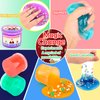 8 Pack Christmas Slime Kit,Funny Jelly Cube Crunchy Slime,Soft & Stretchy,Birthday Gifts for Kids,Christmas Stocking Stuffers,Christmas Party Favors for Girls and Boys