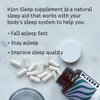 Kion Sleep | Fall Asleep Fast, Stay Asleep & Improve Sleep Quality | Amino Acid Powered Sleep Support | 30 Servings