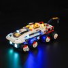 BrickBling LED Lighting Compatible with Lego City Command Rover and Crane Loader Outer Space Toy Building Set; New 2024 Light kit Compatible with Lego Crane Loader 60432-No Model