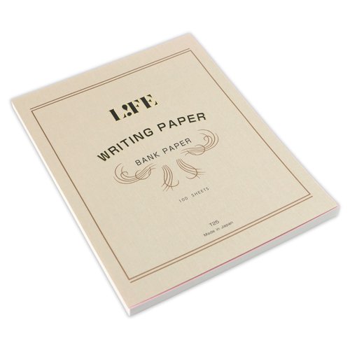 LIFE Bank paper writing paper A4 T25