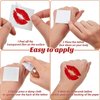 150pcs Valentines Temporary Tattoos Sticker Sexy Kiss Lip Tattoos Decal Valentine's Day Decorations Bpdy Fake Tattoo Stickers for Lover Party Decorations Girls Women Favor Party Supplies