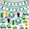 Golf Party Decorations, Golf Themed Party Decorations Include Happy Birthday Banner and Golf Hanging Swirls, Golf Birthday Party Supplies