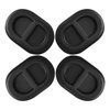 Aochuang 4 Pcs for Jeep Drain Plugs, Rear Floor Pan Body Plugs for 2014-2018 Jeep Wrangler JK & JL, Floor Rubber Replacement Plugs 4 Black Floor Pan Plugs 68194821AA