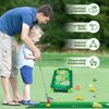 Liberry Kids Golf Club Set for 3 4 5 6 Years Old Boys Girls, Adjustable Toddler Golf Set with Putting Mat, Cornhole Board, Outdoor Indoor Sports Toy Christmas Birthday Gift