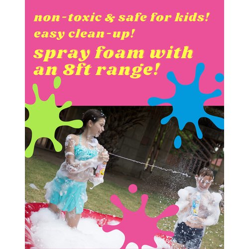 FOZZI'S NEW Foam Soap Aerosol for Kids Punchy Purple,(Grape) 11.04 oz (313gm) Pack of 3