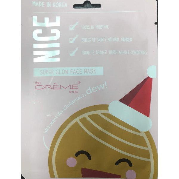 The Creme Shop Super Glow Face Mask (All I Want For Christmas is Dew!) Nice