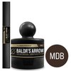 Hairline Powder by The Beard Struggle, Root Touch Up Hair Color, Hair Concealer for Men Instantly Conceals Hair Loss, Baldr's Arrow - Covers Thin Hair & Bald Spots - Sweat Resistant - Dark Brown