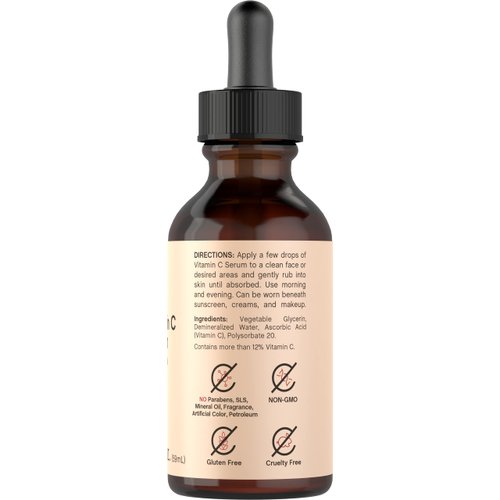 Coera Vitamin C Serum for Face | 2 oz | Hydrating Serum for Dark Spots | Paraben & SLS Free