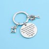 SEIRAA Hair Stylist Appreciation Gift Hairdresser Keychain Barber Jewelry for Hairdresser Hair Dryer Comb key chain (Hairdresser Keychain)