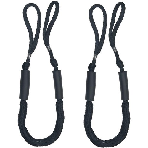 Jranter Bungee Dock Line Mooring Rope for Boat 3.5 ft 2 Pack