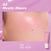 INTO YOU Liquid Blush for Cheeks, Water Sense Evolves into Soft Fog Powder Blush Matte and Natural finish, Light and Comfortable Cream Blush to Hold Makeup, Mystic Mauve(A02)