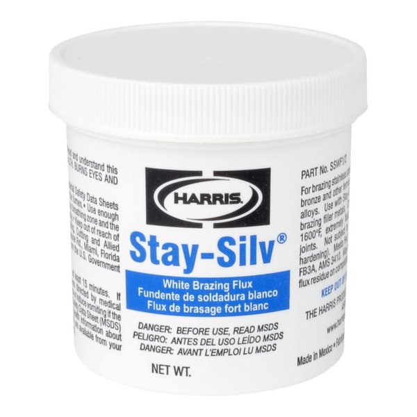 J W Harris Co, Inc SSWF7 Harris Stay Silv Brazing Flux 6.5oz
