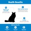 Felisyl Immune System Support for Cats - Amino Acid L-Lysine - Produce Antibodies - Healthy Tissue, Respiratory Health, Vision - 60 Soft Chews