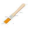 LBY 10pcs Household Cleaning Dusting Brush,135mm(5.31'') Paint Brush Small Size Keyboard Brush Computer Notebook Dusting Brush, Yellow Natural Bristles, Wooden Handle