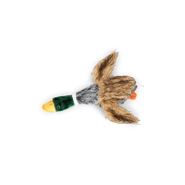 wangstar Squeaky Dog Toy for Puppy Dogs Toys to Keep Them Busy Mallard Duck Stuffed Dog Toys for Medium Small Dogs, 9" Wild Duck