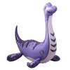 Self standing Dinosaur Tyrannosaurus Animal Balloons for Birthday Party Baby Shower Decoration Kit Inflatable Party Supplies Decorations Gift Kids and Adults (3D Plesiosaur Purple)