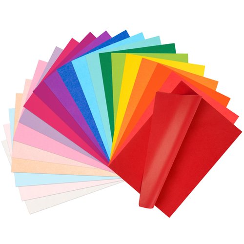 HEYPLACE 360 Sheets Tissue Paper for Gift Bags, Tissue Paper Bulk 11.5 x 8Inch Tissue Paper for Gift Wrapping Crafts Wedding Birthday Party 20 Assorted Colors