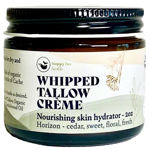 Tallow Skin Cream, Organic Grass Fed & Finished - Handmade in Small Batches, Curated Scents from Essential Oil Blends - Tallow Moisturizer, Regenerative Skincare - Beef Tallow Balm for Body & Hands