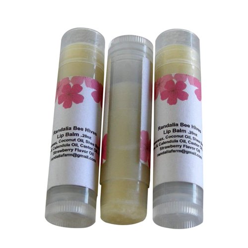Set 3 Lip Balm, Strawberry, Randalia Bee Hives