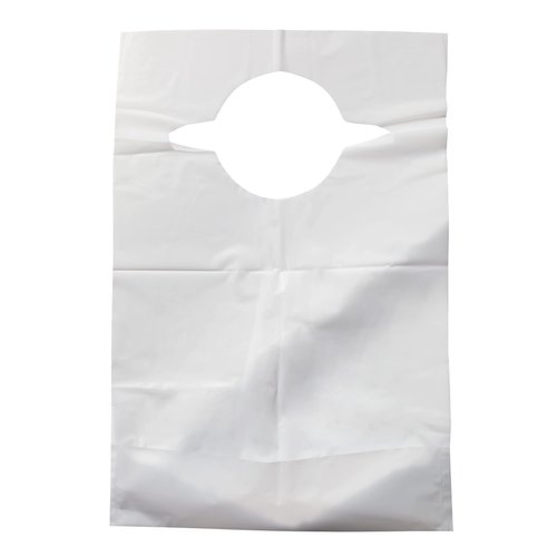 Bau Technik 30 Pack Of Crumb Catcher Disposable Dining Bibs - Soft Comfortable Disposable Bibs - Adult Size 20 x 15 Inch Bibs