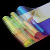 20 Sheets Iridescent Cellophane Nail Foil Glass Broken Sheet Holographic Foils Aurora Nail Stickers Reflective Nails Designs Neon Nail Art Foil Nails Decoration